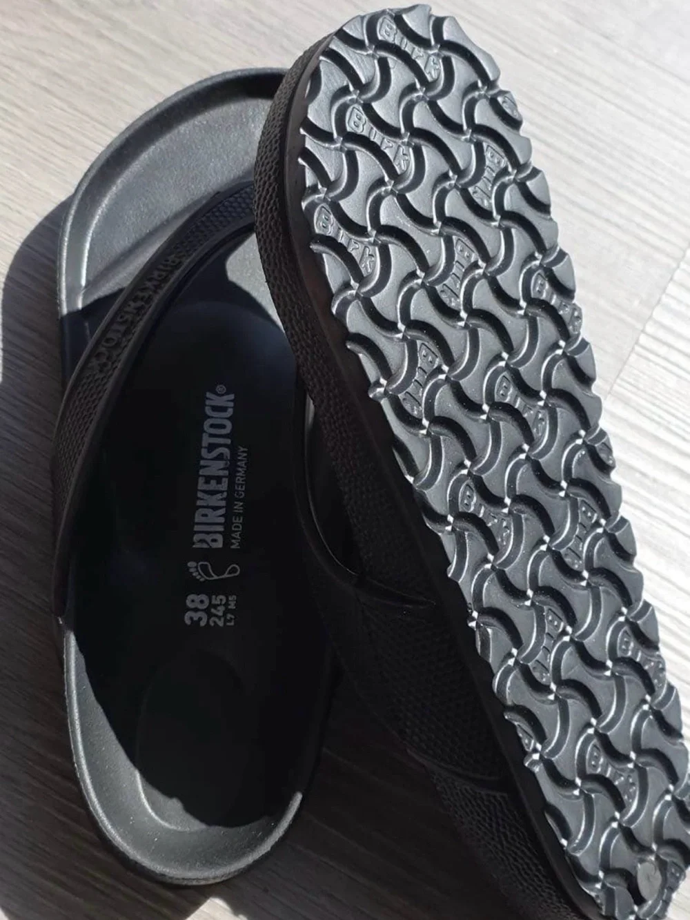 Birkenstock Women’s Black EVA Thong Sandals